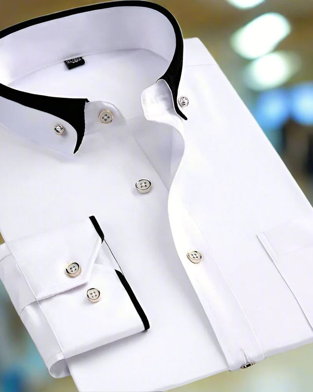 Camilo™ | Camisa de Algodón Clásica Manga Larga