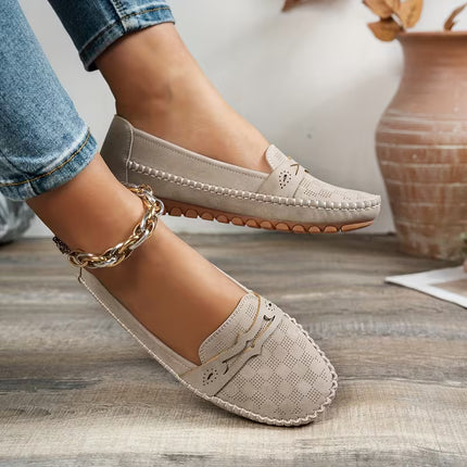 Clara Moretti | Mocasines de Ajuste Cómodo