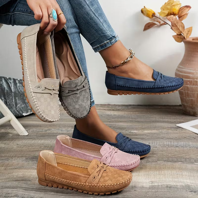 Clara Moretti | Mocasines de Ajuste Cómodo