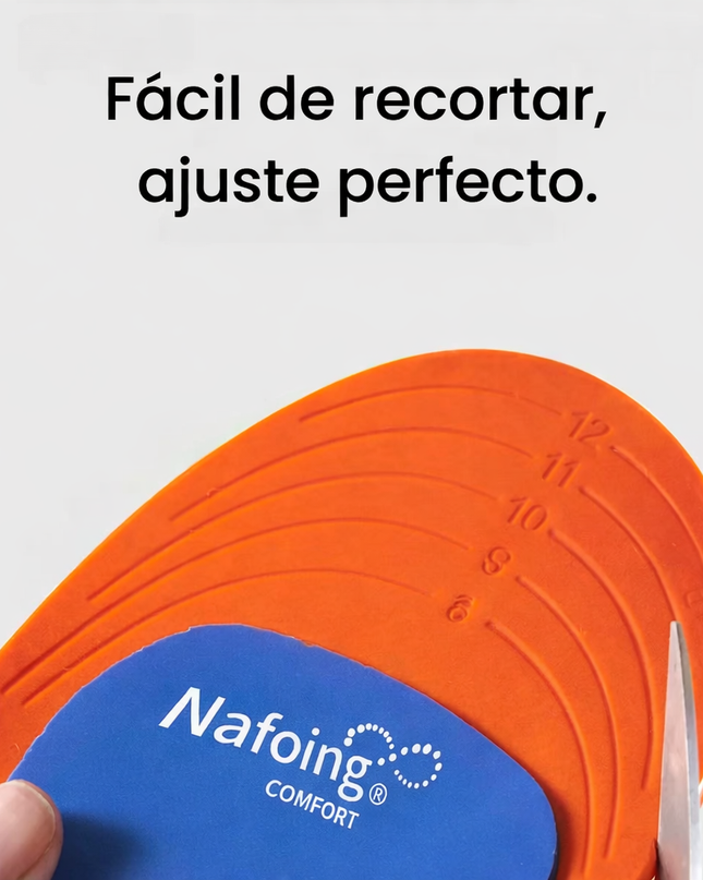 Plantillas ergonómicas para mayor soporte y comodidad