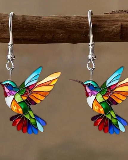 Samantha™ | Aretes Colibrí Elegantes