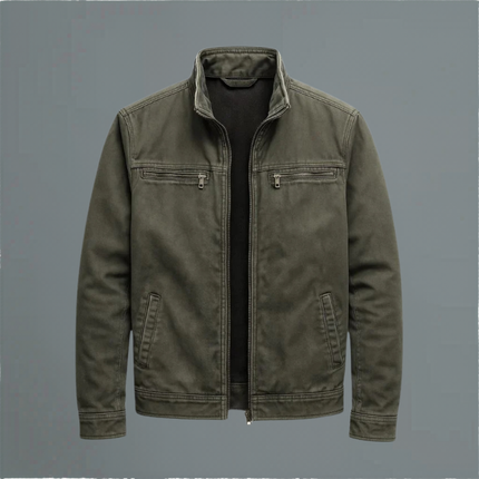 Clara Moretti | Chaqueta vintage con cierre de cremallera