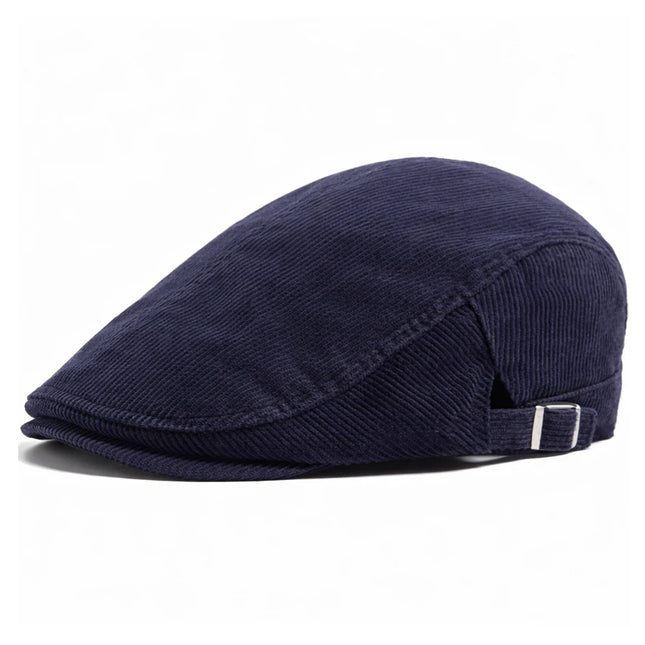 Clara Moretti | Gorra plana de pana clásica
