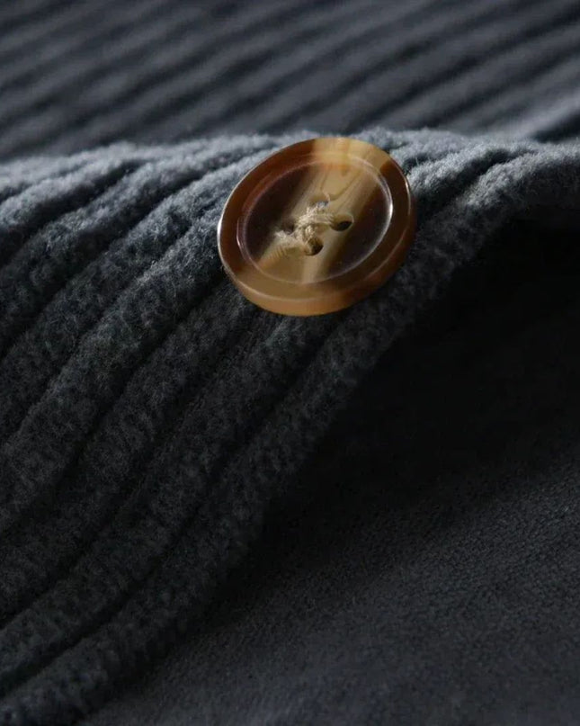 Álvaro™ | Camisa de pana acanalada - Clara Moretti