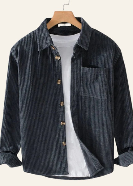 Álvaro™ | Camisa de pana acanalada - Clara Moretti