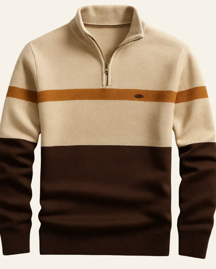 Antonio™ | Suéter con cremallera corta - Clara Moretti