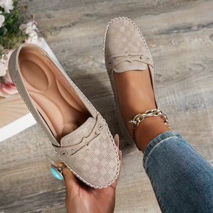 Clara Moretti | Mocasines de Ajuste Cómodo