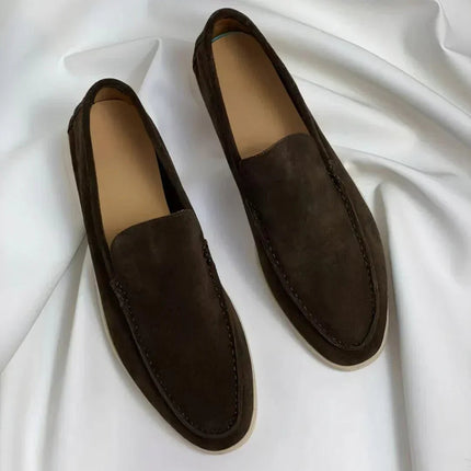 Enzo™ | Mocasines con acabado texturizado - Clara Moretti