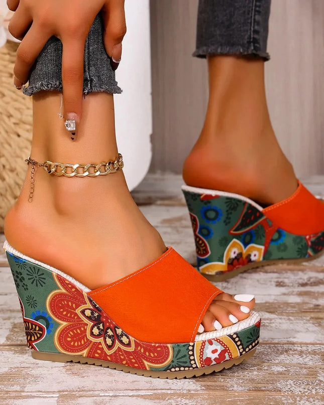 Elena™ | Sandalias Cómodas con Diseño Floral