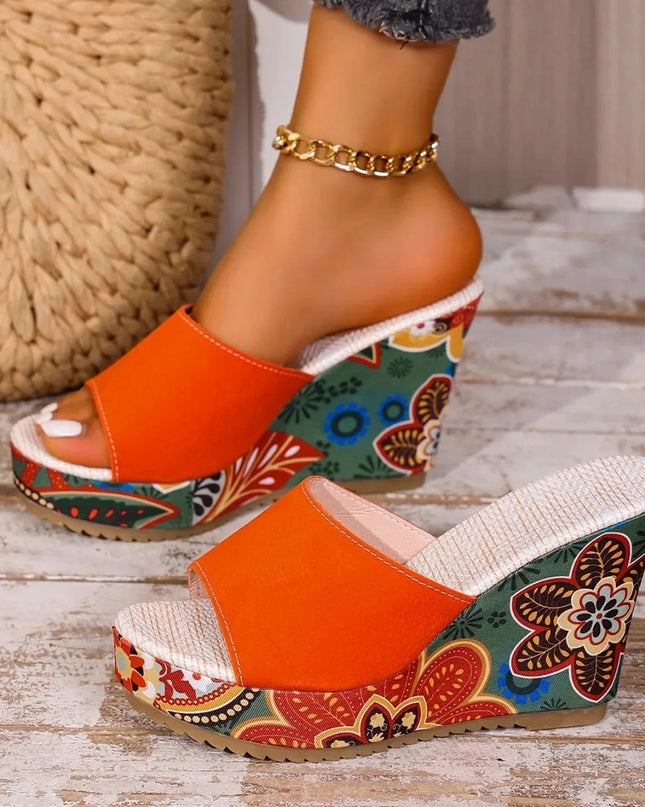 Elena™ | Sandalias Cómodas con Diseño Floral