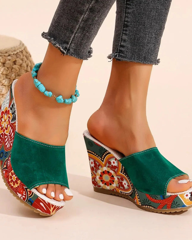 Elena™ | Sandalias Cómodas con Diseño Floral