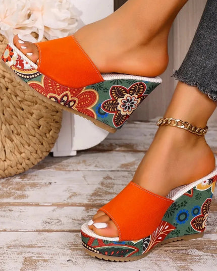 Elena™ | Sandalias Cómodas con Diseño Floral