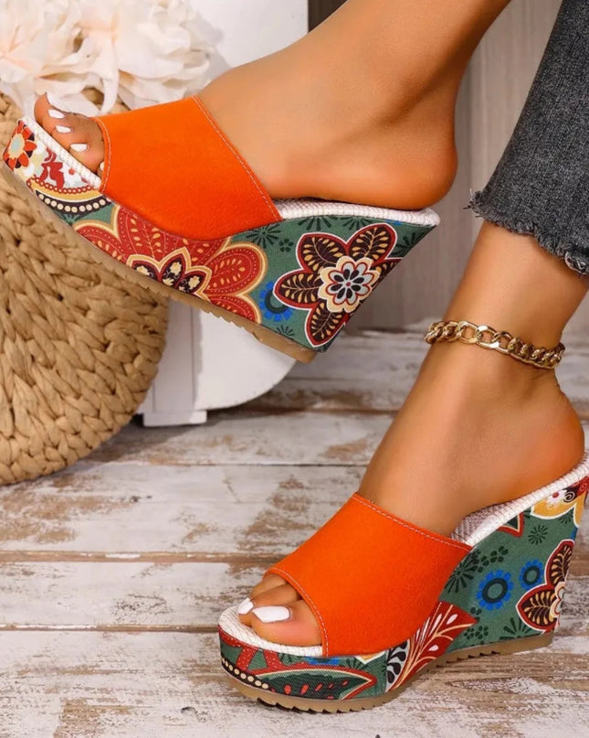 Elena™ | Sandalias Cómodas con Diseño Floral
