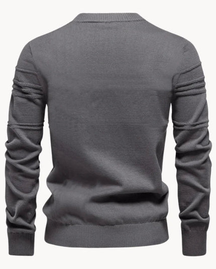 Luis™ | Suéter de rombos ajustado - Clara Moretti