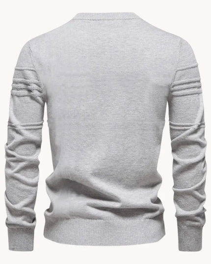 Luis™ | Suéter de rombos ajustado - Clara Moretti