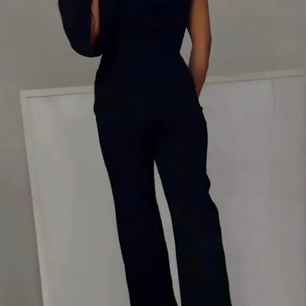Marta™ | Jumpsuit de pernera ancha - Clara Moretti
