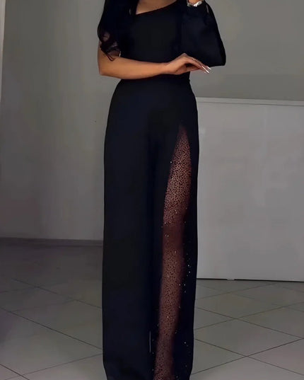 Marta™ | Jumpsuit de pernera ancha - Clara Moretti