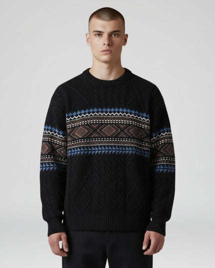 Pablo™ | Suéter de punto estilo nórdico - Clara Moretti