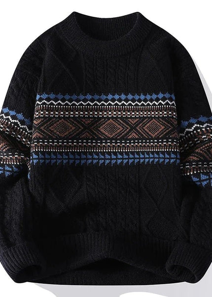 Pablo™ | Suéter de punto estilo nórdico - Clara Moretti