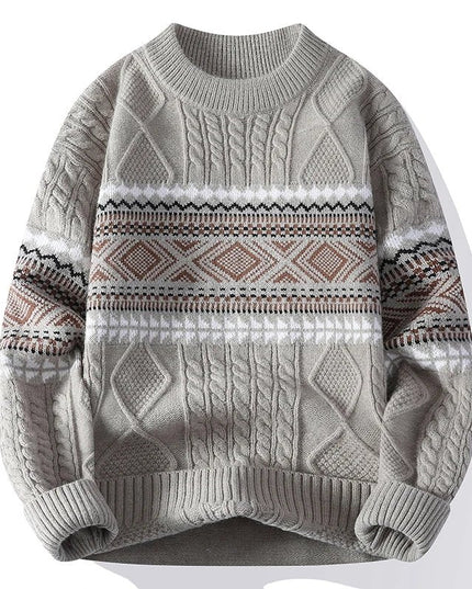Pablo™ | Suéter de punto estilo nórdico - Clara Moretti