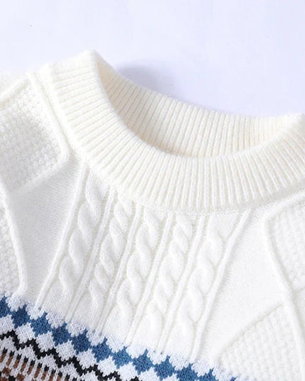Pablo™ | Suéter de punto estilo nórdico - Clara Moretti