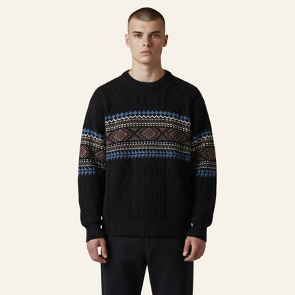 Pablo™ | Suéter de punto estilo nórdico - Clara Moretti