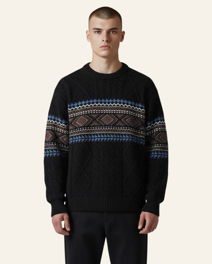 Pablo™ | Suéter de punto estilo nórdico - Clara Moretti