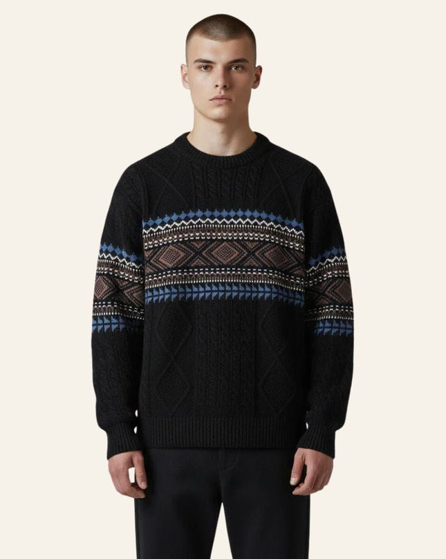 Pablo™ | Suéter de punto estilo nórdico - Clara Moretti