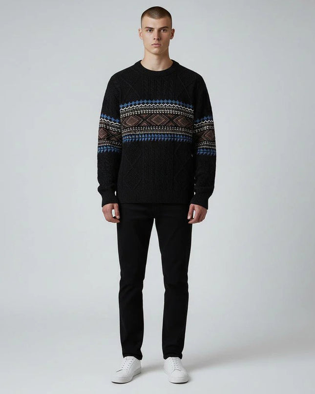 Pablo™ | Suéter de punto estilo nórdico - Clara Moretti