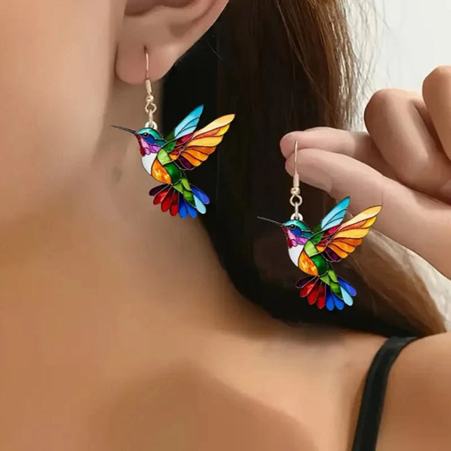 Samantha™ | Aretes Colibrí Elegantes