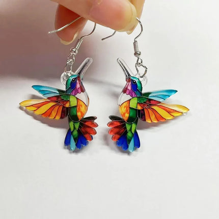 Clara Moretti | Aretes Colibrí Elegantes