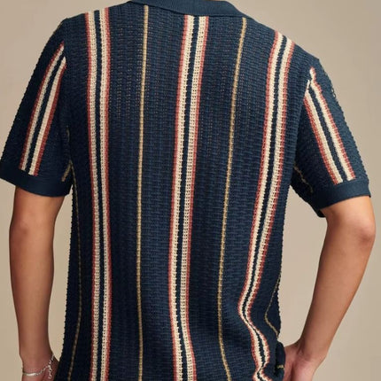 Clara Moretti | Camisa de punto con rayas