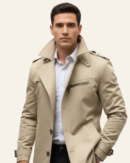 Víctor™ | Abrigo Clásico - Clara Moretti