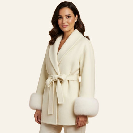 Victoria™ | Abrigo de Lana - Clara Moretti